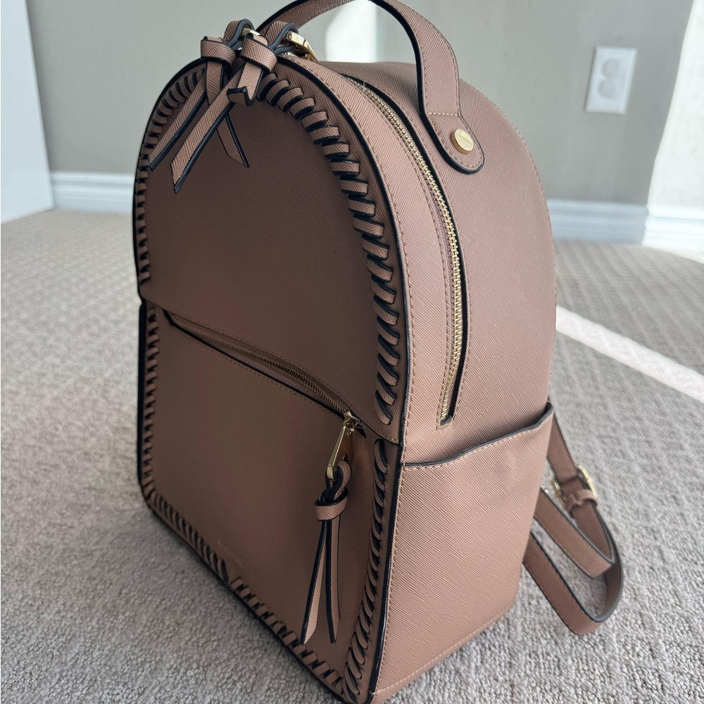Calpak brown Kaya backpack women's - Picture 6 of 8